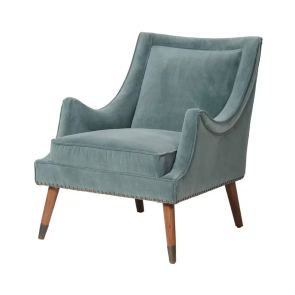 Steel Blue Armchair