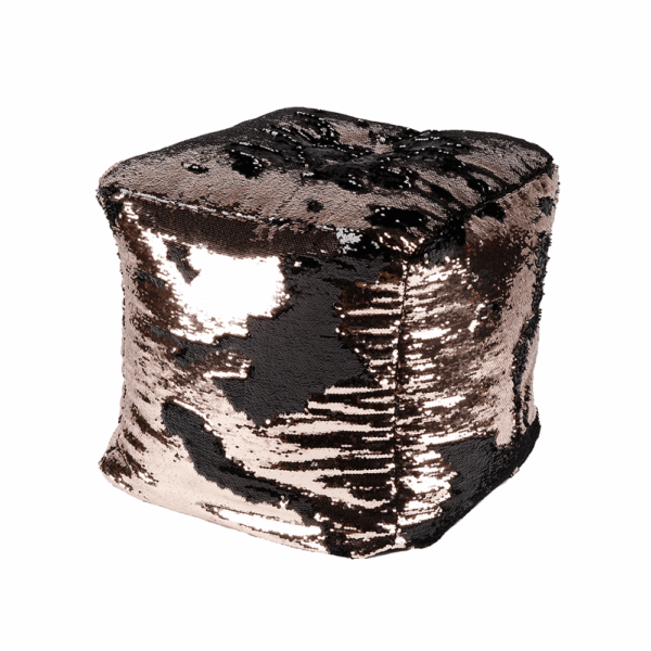 Disco Queen Gold Sequined Cube
