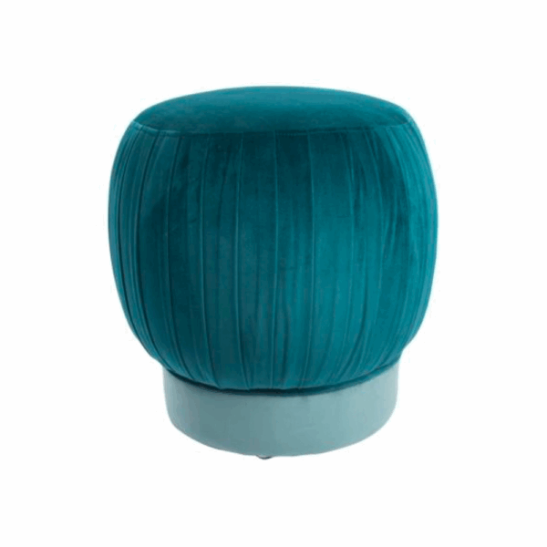Petrol Blue Ottoman