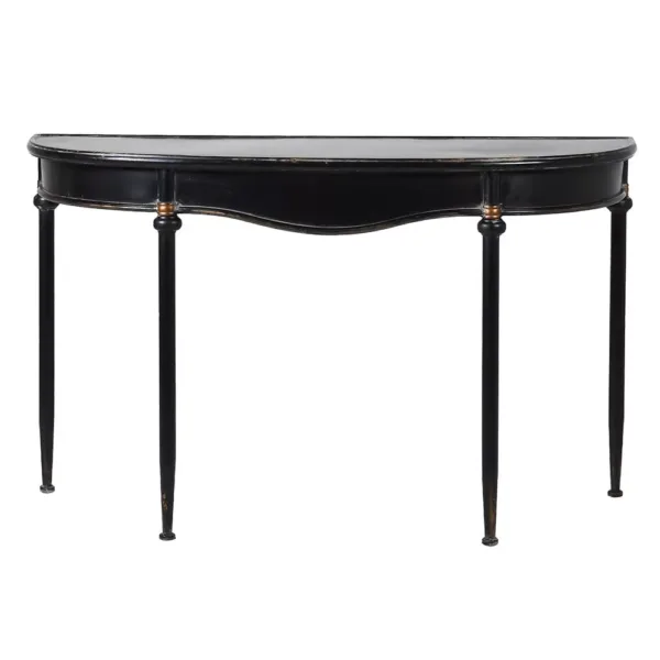 Taupe Gold Enamel Table