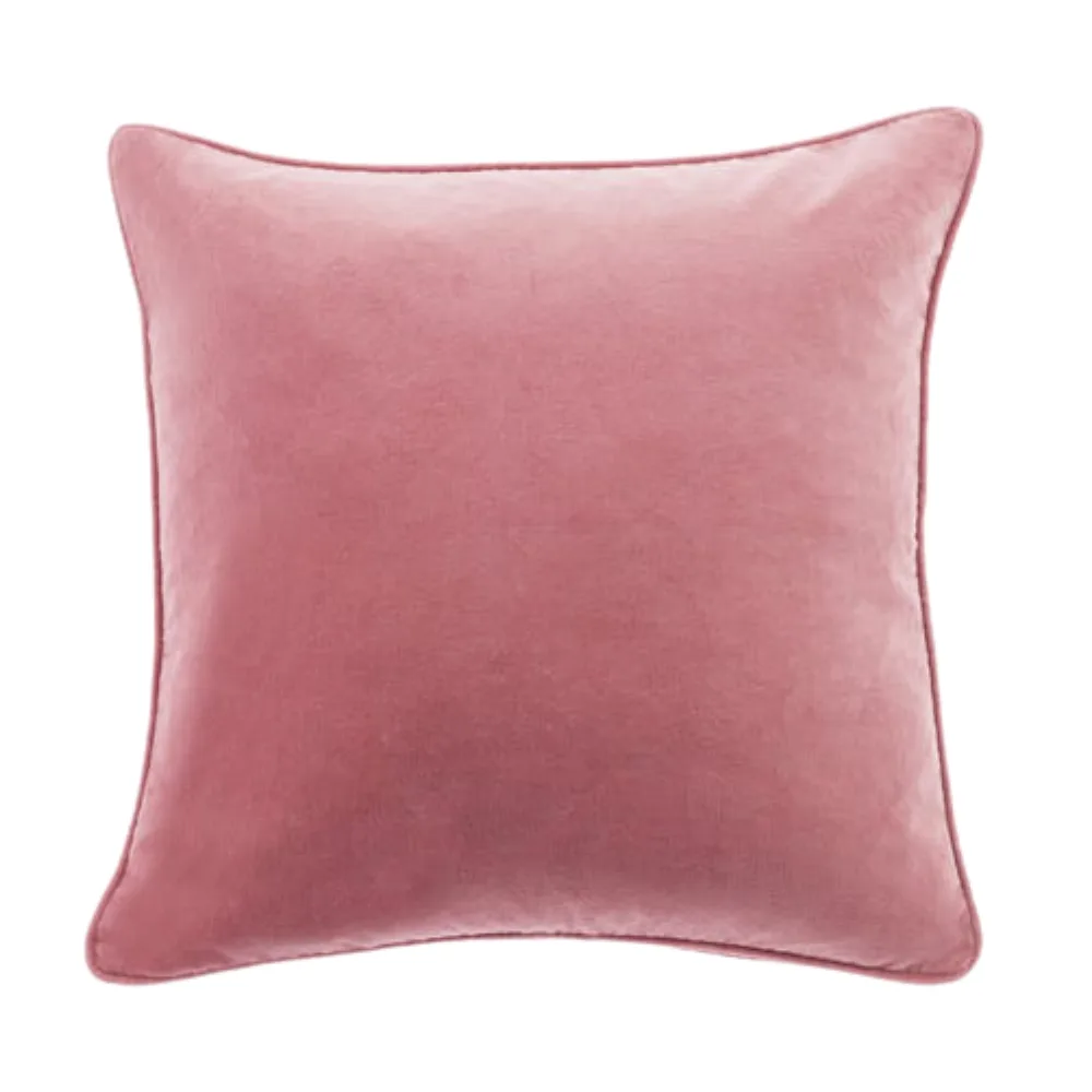 Dusted Rose Velvet Cushion