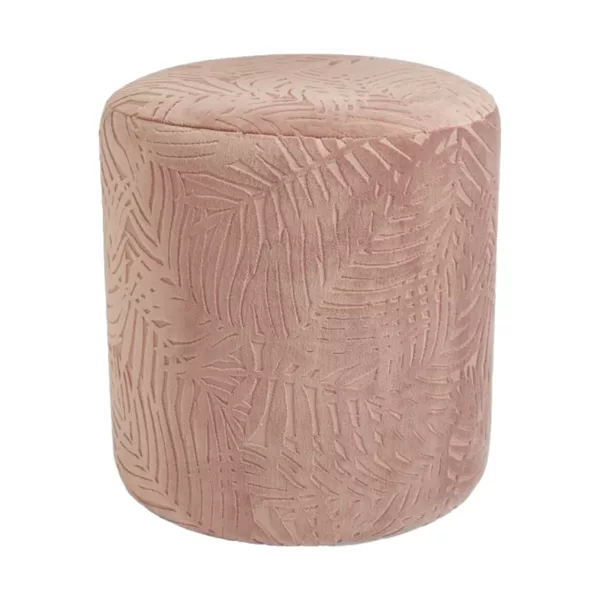 Dusted Rose Ottoman