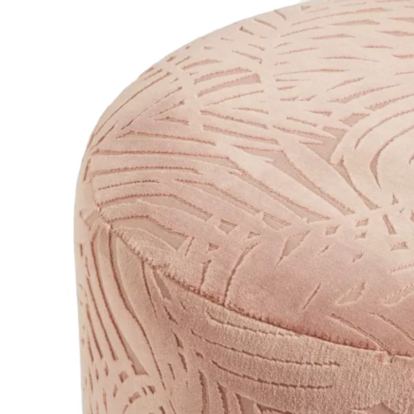 Dusted Rose Ottoman