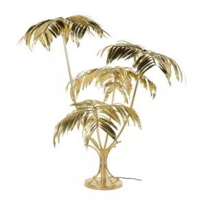 Gold Palm Leaf Floor Lamp hire