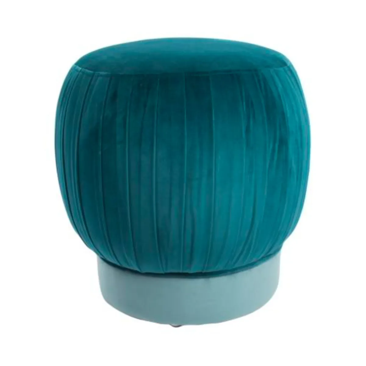 Petrol Blue Ottoman