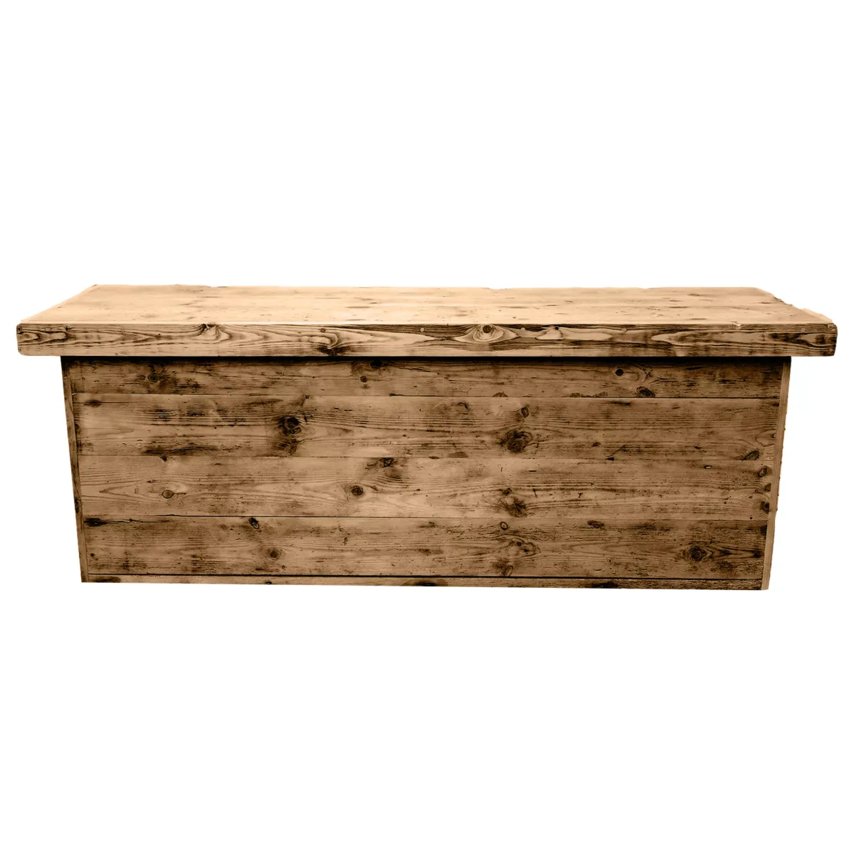 Reclaimed Toasted Wooden Bar
