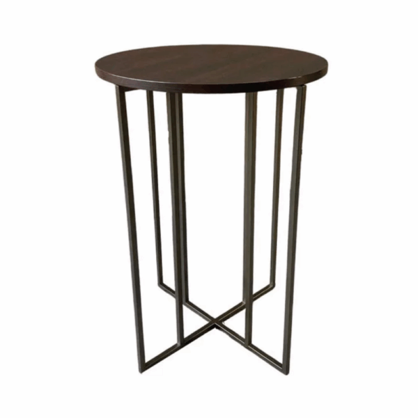 Carob Bronze Poseur Table
