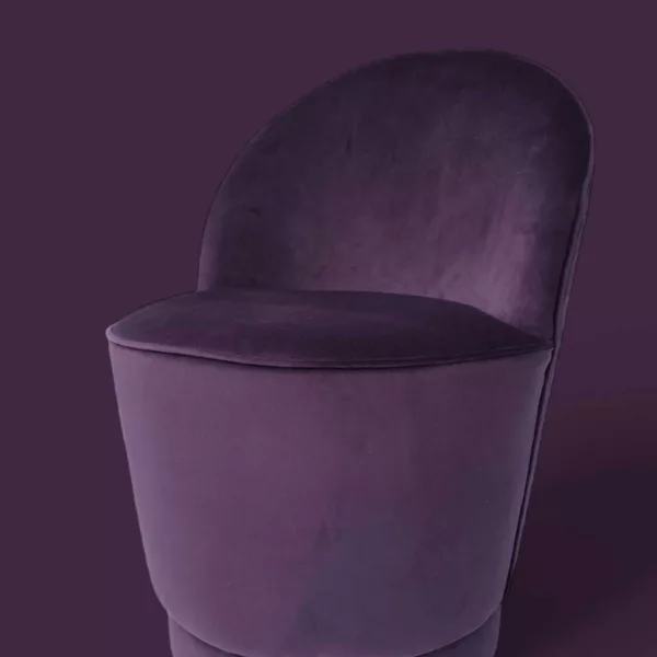 Aubergine Tub Chair