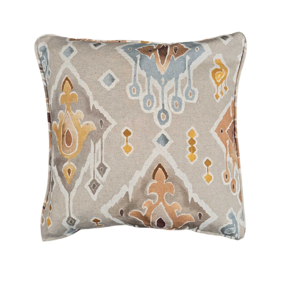 Beige Cotton Cushion