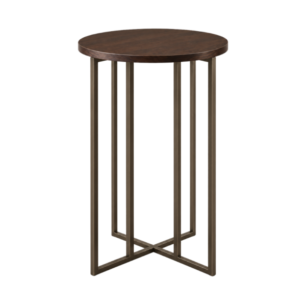 Carob Bronze Poseur Table