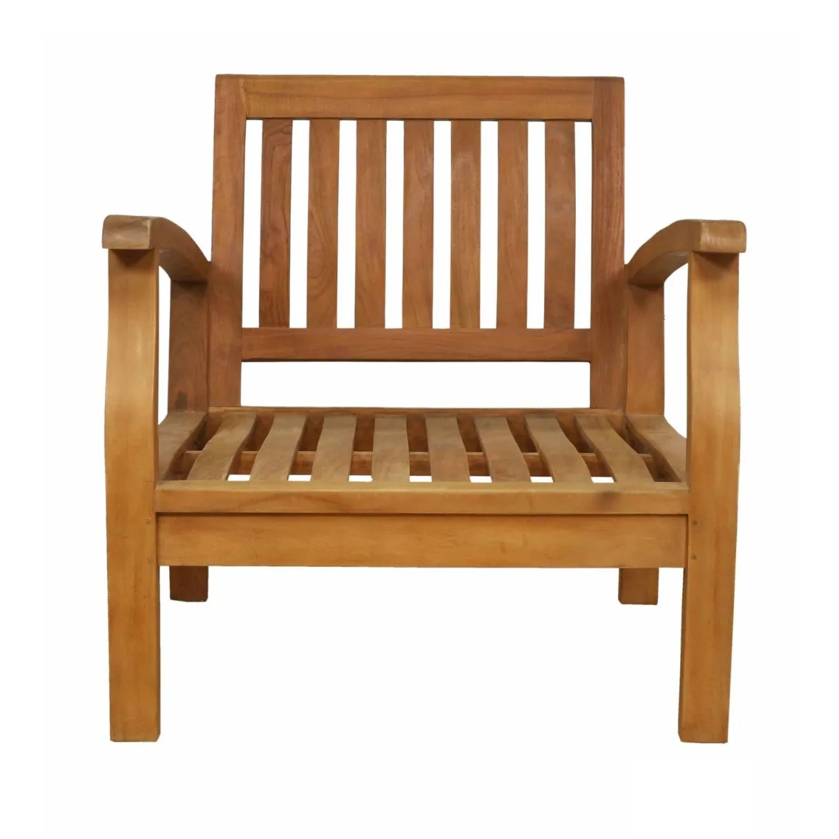 Ostuni Olive Stripe Armchair - Image 3