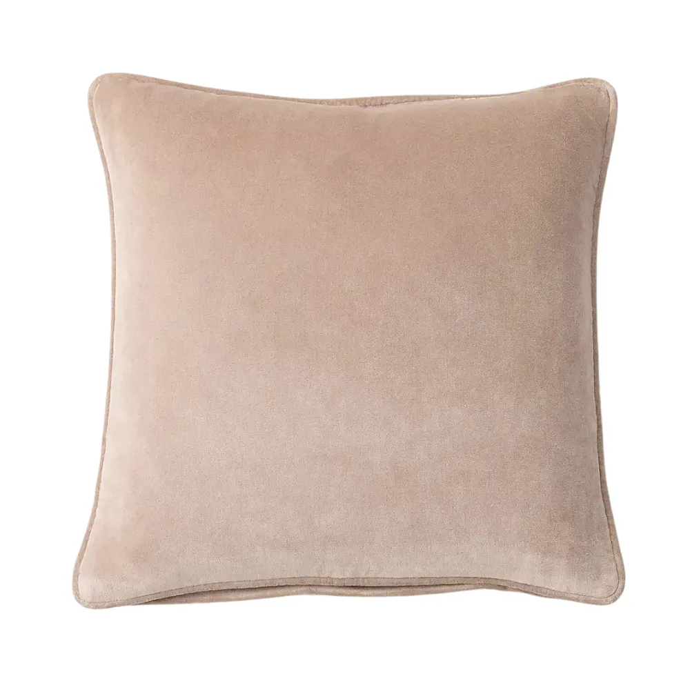 Ivory Velvet Cushion