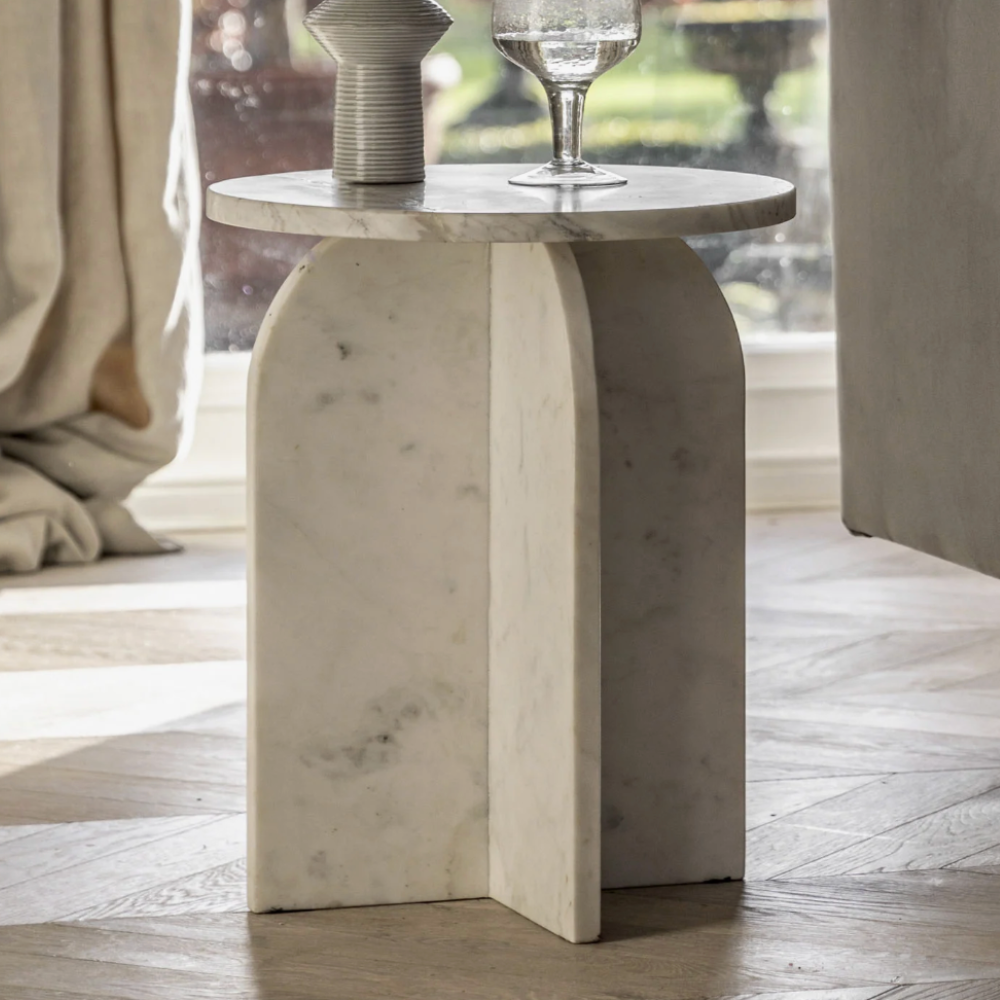 Marble Side Table - Image 2