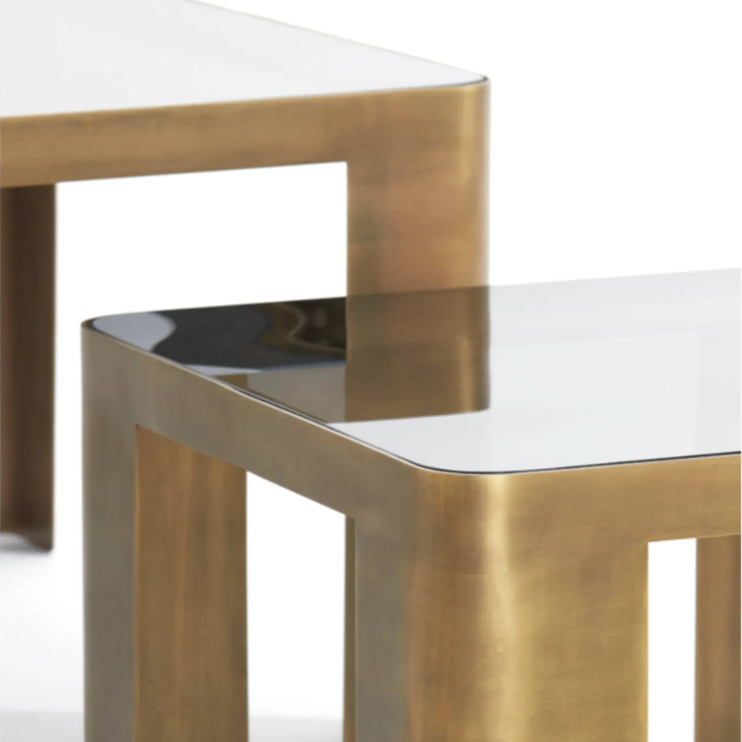 Smokey Nesting Tables - Image 4