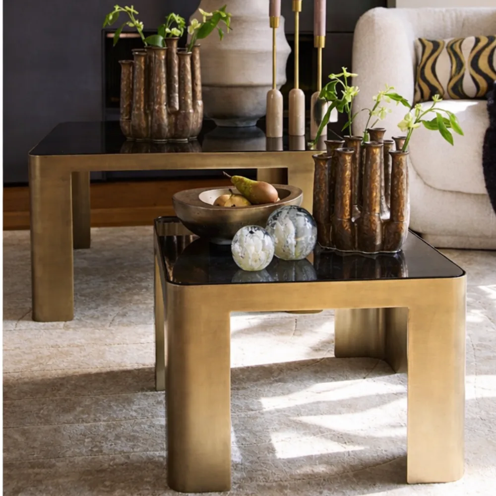 Smokey Nesting Tables - Image 2