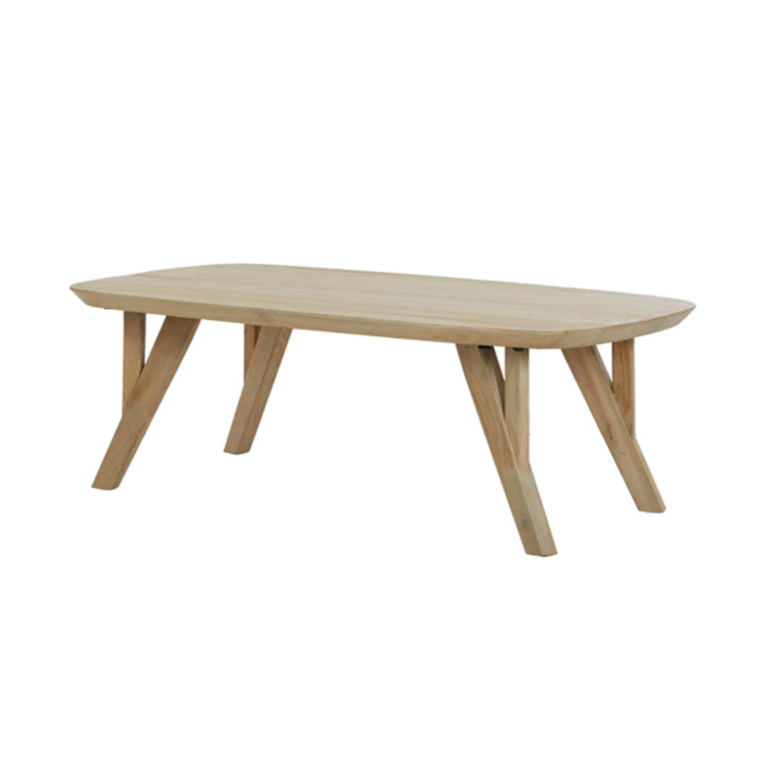 Midcentury Panama Coffee Table – Natural Oak - Image 3