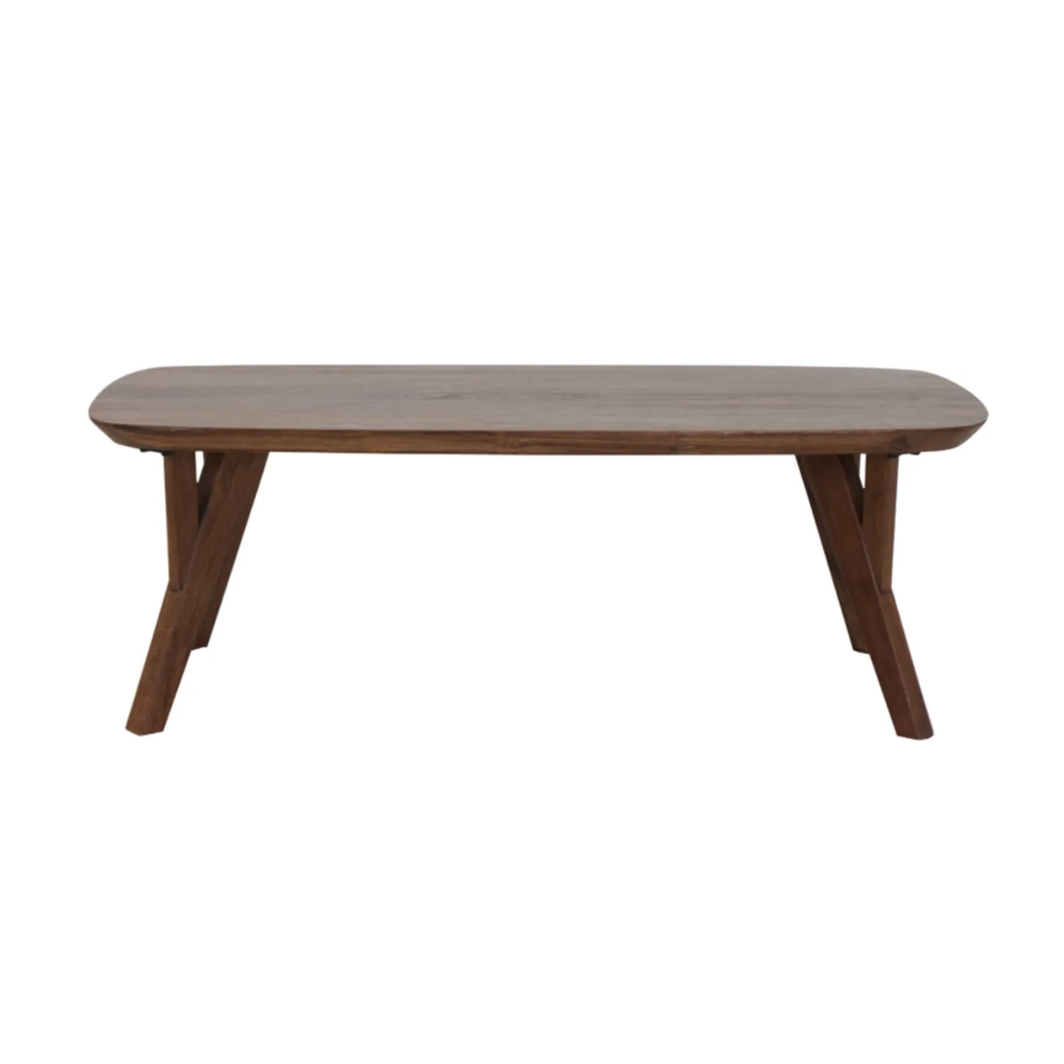 Midcentury Panama Coffee Table – Dark Walnut
