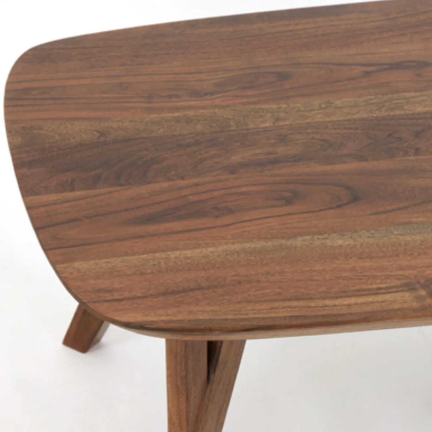 Midcentury Panama Coffee Table – Dark Walnut - Image 7