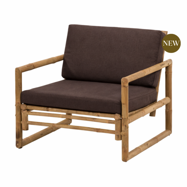 Maxi Bamboo Ibu Chair - Brown