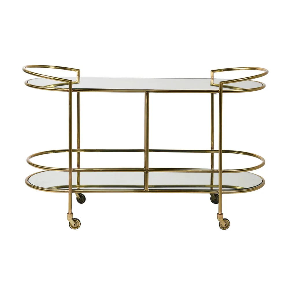 Elara Oval Mirror Trolley - Image 2