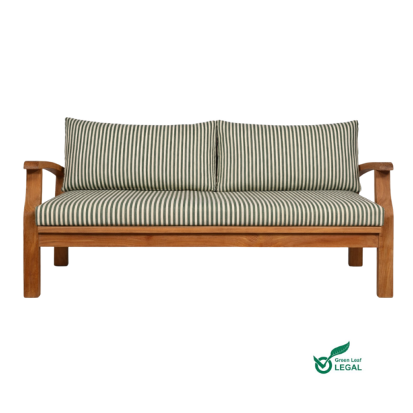 Ostuni Olive Stripe Sofa