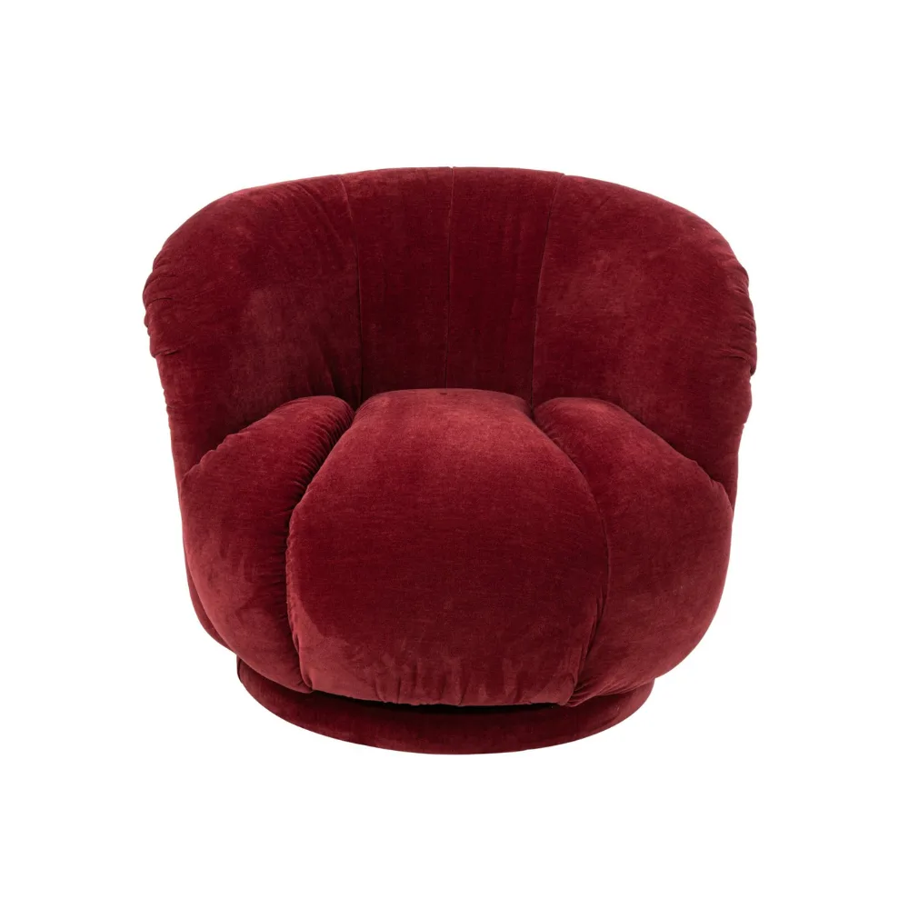 Margaux Mulberry Velvet Chair - Image 5