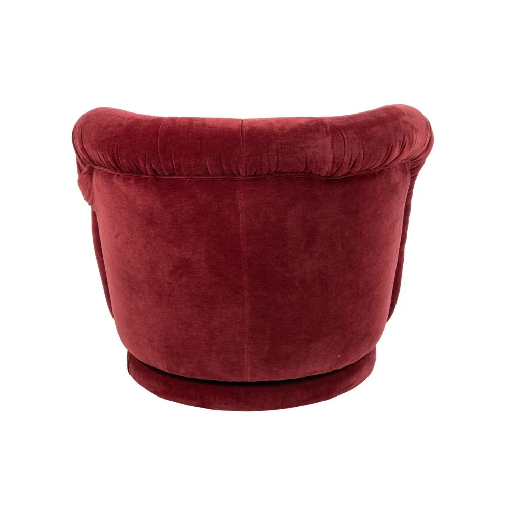 Margaux Mulberry Velvet Chair - Image 6