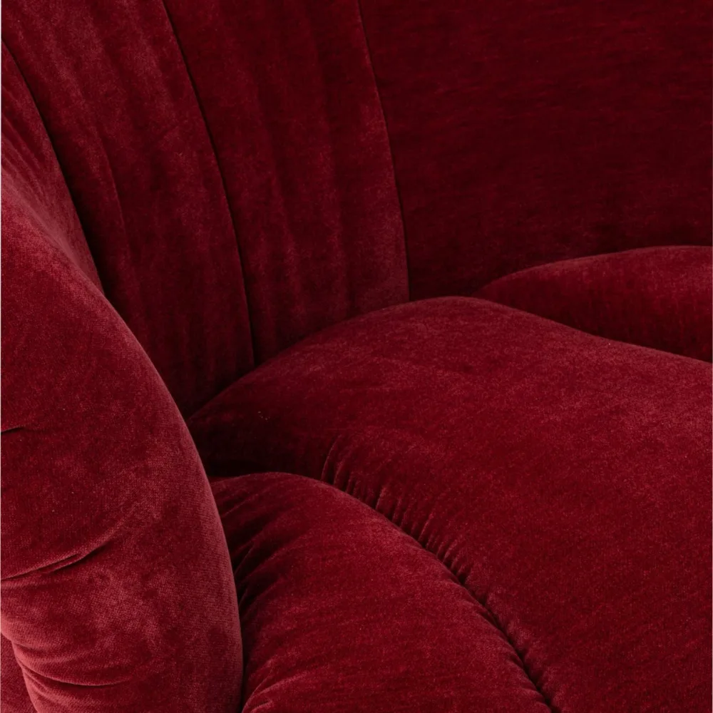 Margaux Mulberry Velvet Chair - Image 3