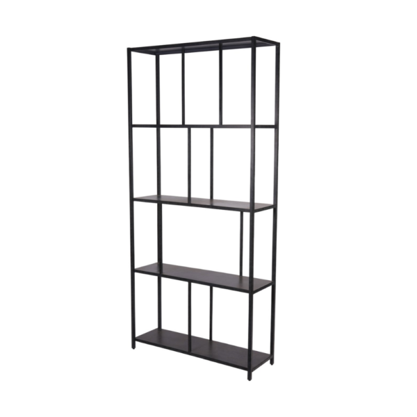 Kensal Black Shelving Unit